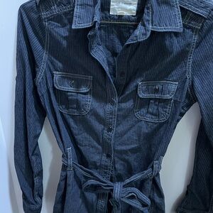 Women's Blue Denim tunic - small
